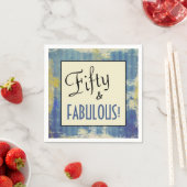  Grunge Chic Fifty & FABULOUS! Birthday Servet (Insitu)