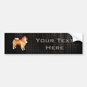 Grunge Chow Bumpersticker