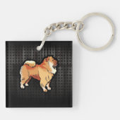 Grunge Chow Sleutelhanger (Achterkant)
