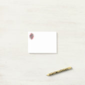 Grunge christelijke woorden kruis post-it® notes (Op bureau)