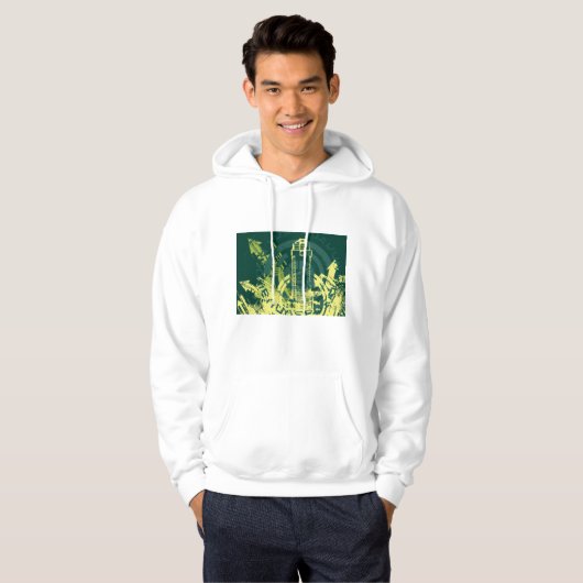 Grunge City Graphic Hoodie (Voorkant volledig)