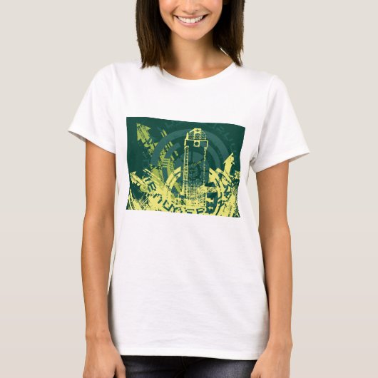 Grunge City Graphic T-shirt (Voorkant)