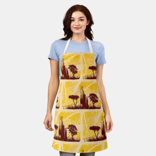 Grunge City Schort (Gedragen)