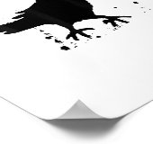 Grunge Coffee F Caw F Crow Humor Creative Style Poster (Hoek)