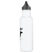 Grunge Coffee F Caw F Crow Humor Creative Style Waterfles (Rechts)