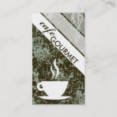 grunge COFFEE-punchcard: (koop 11 gratis) Klantenkaartje (Achterkant)