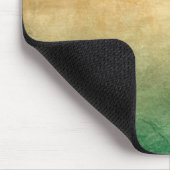 Grunge Colors - Orange & Green Muismat (Hoek)