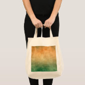 Grunge Colors - Orange & Green Tote Bag (Voorkant (product))