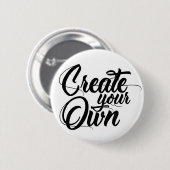 Grunge Colors - Pink & Green Ronde Button 5,7 Cm (Voorkant /achterkant)