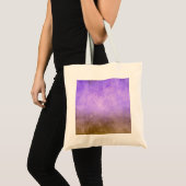 Grunge Colors - Purple & Brown Tote Bag (Voorkant (product))