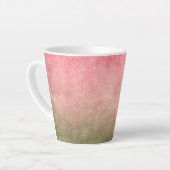 Grunge Colors - Rose Pink & Green Latte Mok (Linkerhoek)