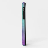 Grunge Colors - Teal & Purple Case-Mate iPhone Case (Achterkant/links)