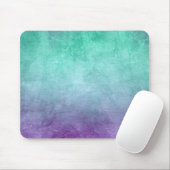 Grunge Colors - Teal & Purple Muismat (Met muis)