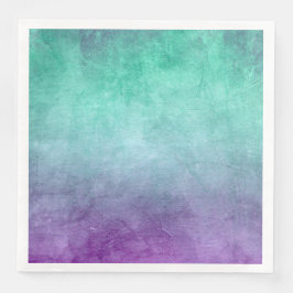 Grunge Colors - Teal & Purple Servet