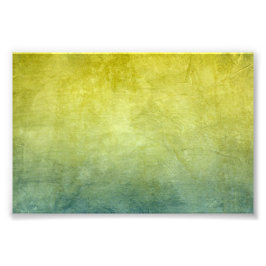 Grunge Colors - Yellow & Blue Foto Afdruk