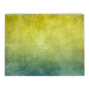 Grunge Colors - Yellow & Blue Kalender