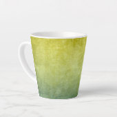 Grunge Colors - Yellow & Blue Latte Mok (Linkerhoek)