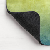 Grunge Colors - Yellow & Blue Muismat (Hoek)