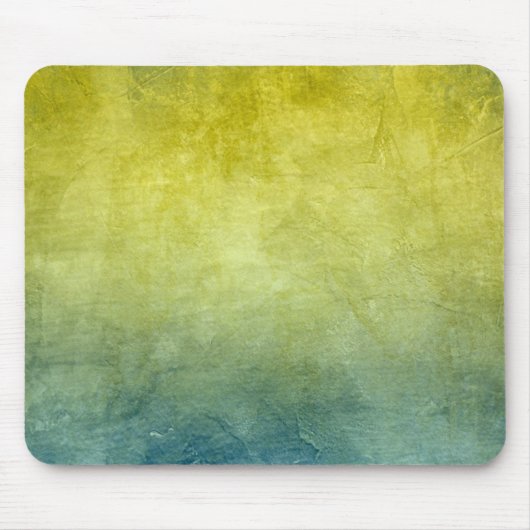 Grunge Colors - Yellow & Blue Muismat (Voorkant)