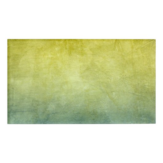 Grunge Colors - Yellow & Blue Naambadge (Voorkant)
