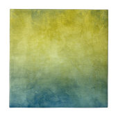 Grunge Colors - Yellow & Blue Tegeltje (Voorkant)