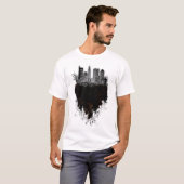 Grunge Columbus Skyscrape T-shirt (Voorkant volledig)
