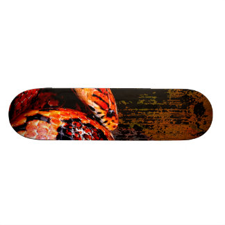 Grunge Corn Snake Coiled Persoonlijk Skateboard