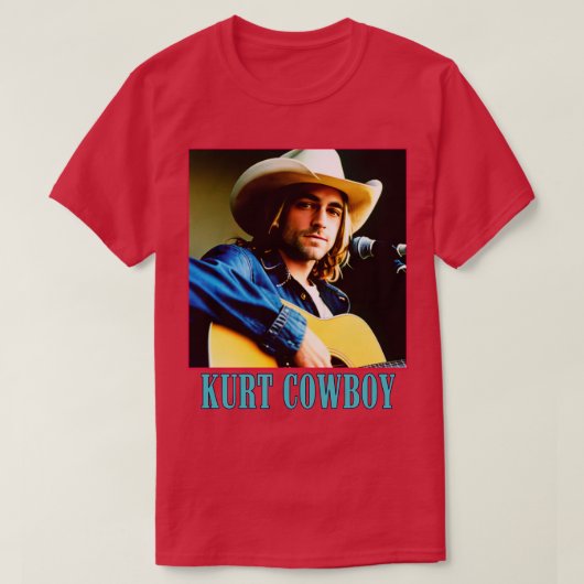 Grunge Cowboy Parody T-shirt (Design voorkant)