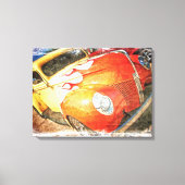 Grunge Custom Truck Canvas (Voorkant)