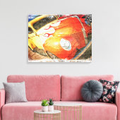 Grunge Custom Truck Canvas Afdruk (Insitu (Woonkamer))