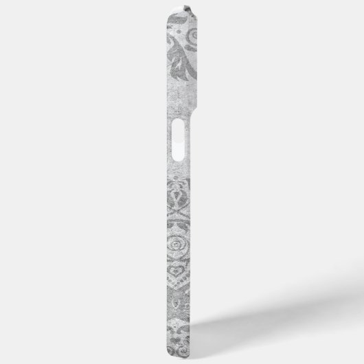  Grunge Damask Blue Dragonflies Case-Mate iPhone Case (Achterkant / Rechts)