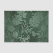 Grunge Damask Patroon Tissuepapier (Voorkant)