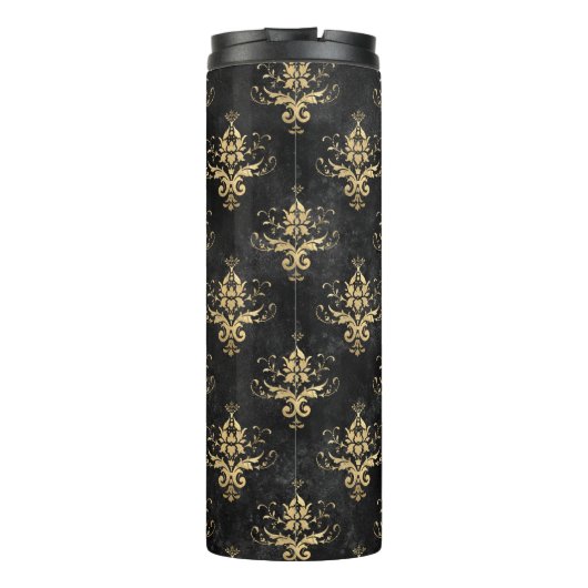  Grunge Damask Thermosbeker (Achterkant)