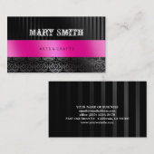 Grunge Damask Visitekaartje 2 Sided (Voorkant / Achterkant)