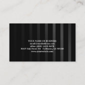 Grunge Damask Visitekaartje 2 Sided (Achterkant)