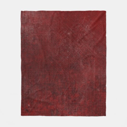 Grunge Dark  Victoriaans Gothic Fleece Deken (Voorkant)