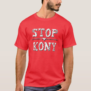 Grunge Decay STOP KONY T-shirt