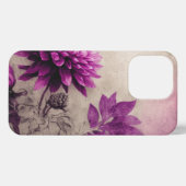 Grunge Deep Magenta iPhone Hoesje (Achterkant horizontaal)