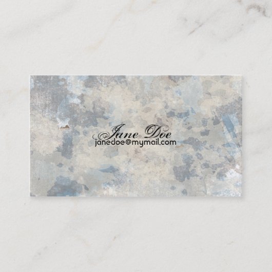 Grunge Delight Visitekaartje (Voorkant)