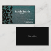 Grunge demask visitekaartje (Voorkant / Achterkant)