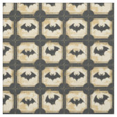 Grunge Denim Halloween Patchwork met vleermuizen ( Stof (Swatch)
