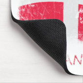 Grunge Denmark Flag Muismat (Hoek)