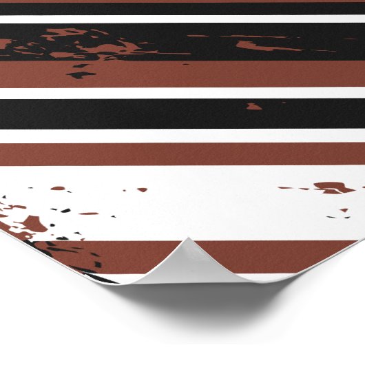 Grunge diagonaal gestreept abstract ontwerp poster (Hoek)