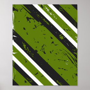 Grunge diagonale strepen Abstract ontwerp Poster