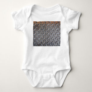 Grunge diamantmetaal, gelaste stalen textuur. romper