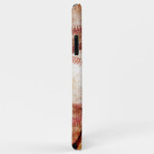 Grunge Dirty  Worn Baseball Sport Balls Case-Mate iPhone Case (Achterkant/rechts)