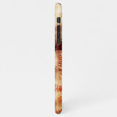 Grunge Dirty Worn Baseball Sport Balls iPhone Hoesje (Linkerkant)