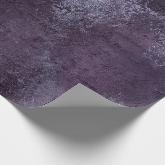 Grunge Distress Paars Plum Violet Abstract Cadeaupapier (Hoek)