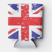 Grunge Distressed UK United Kingdom Flag Blikjeskoeler (Voorkant)