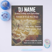 Grunge DJ Flyer (Enkel)